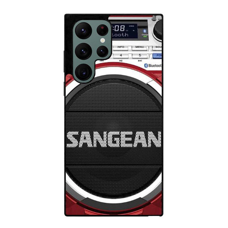 SANGEAN RED RADIO SPEAKER Samsung Galaxy S22 Ultra Case Cover