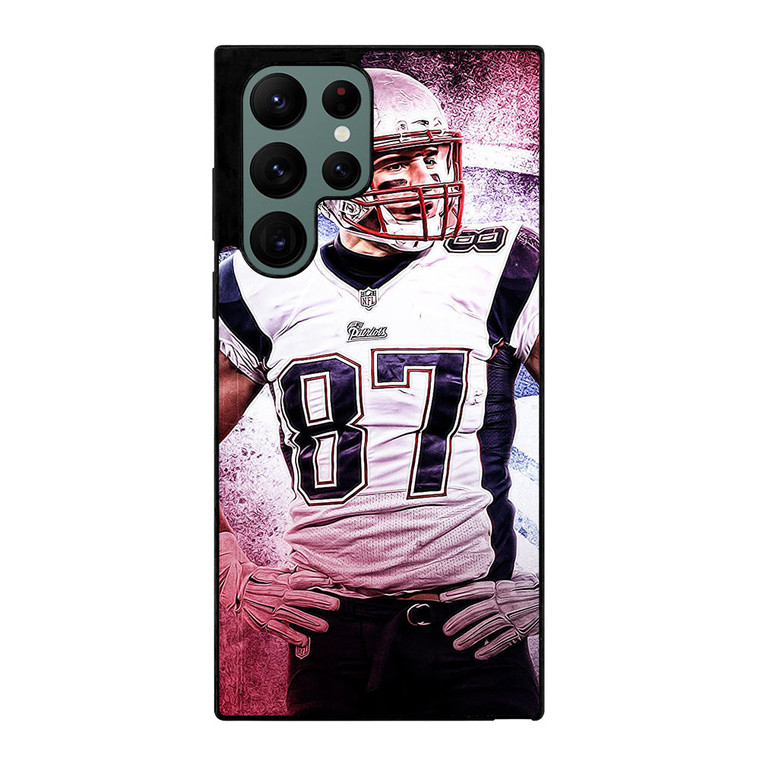 ROB GRONKOWSKI 87 PATRIOTS Samsung Galaxy S22 Ultra Case Cover