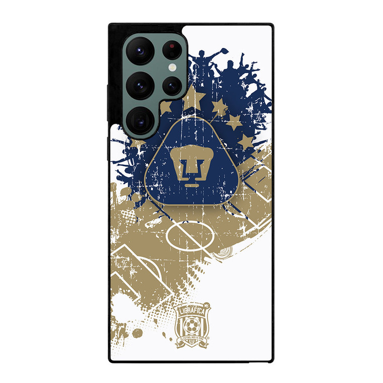 PUMAS UNAM PUMAS Samsung Galaxy S22 Ultra Case Cover PUMAS UNAM PUMAS Samsung Galaxy S22 Ultra Case Cover
