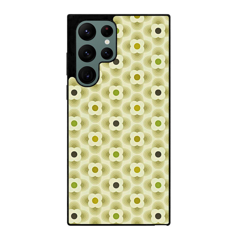 ORLA KIELY STRIPED PETAL Samsung Galaxy S22 Ultra Case Cover