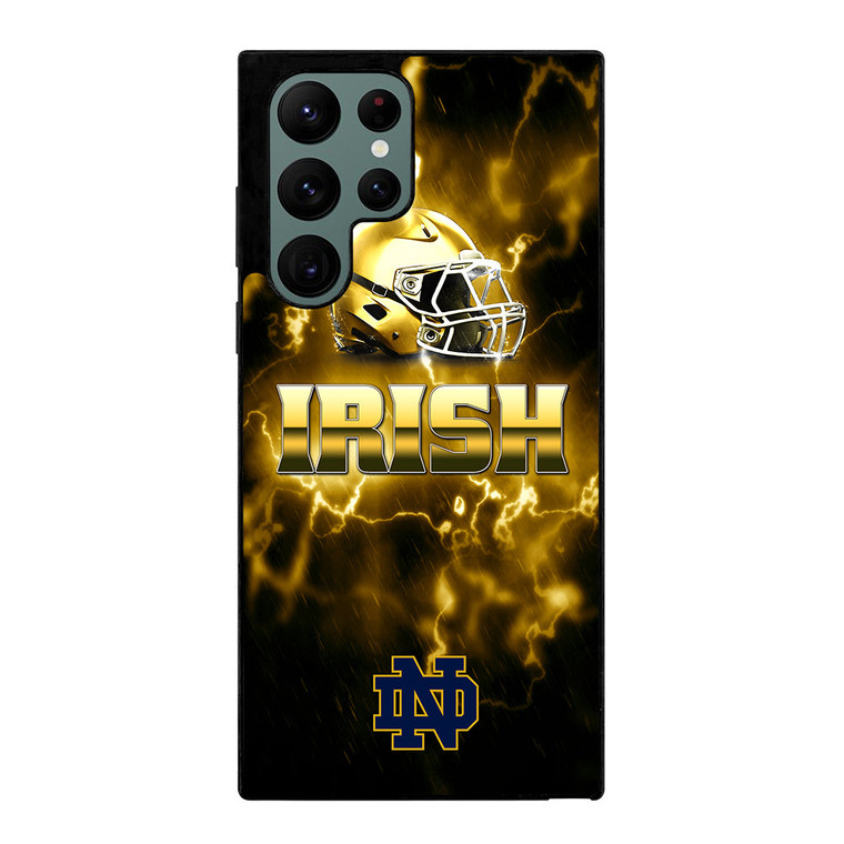 NOTRE DAME ND GOLD Samsung Galaxy S22 Ultra Case Cover
