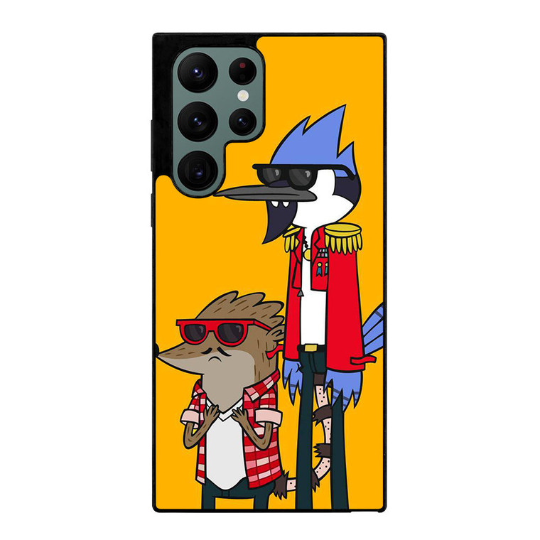 MORDECAI RIGBY CARTOON Samsung Galaxy S22 Ultra Case Cover