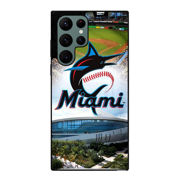 MIAMI MARLINS 1 Samsung Galaxy S22 Ultra Case Cover