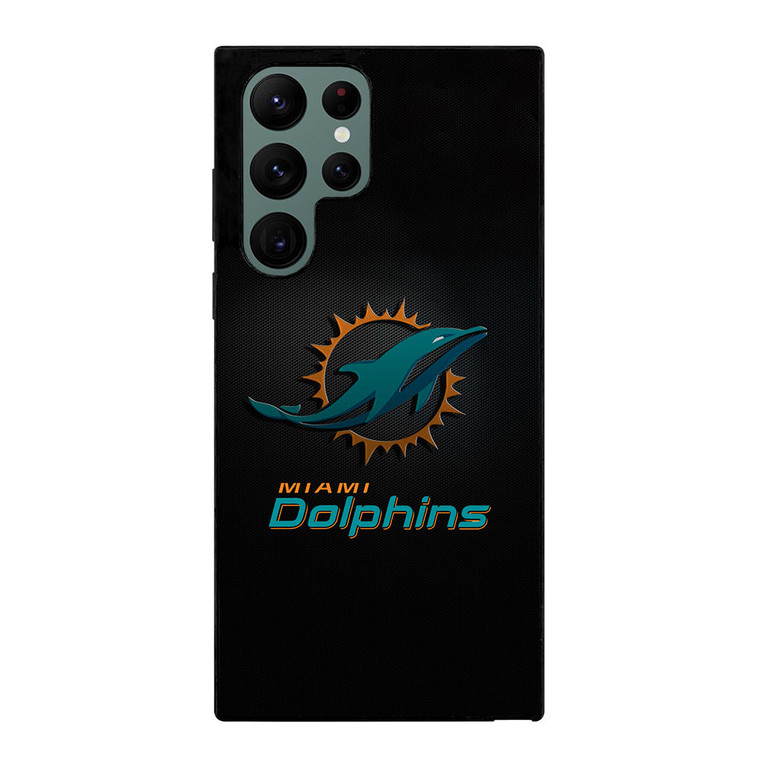 MIAMI DOLPHINS NFL ICON 3 Samsung Galaxy S22 Ultra Case Cover