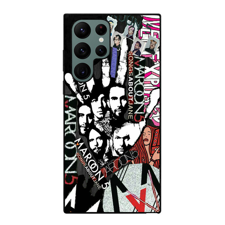 MAROON 5 COLLAGE Samsung Galaxy S22 Ultra Case Cover