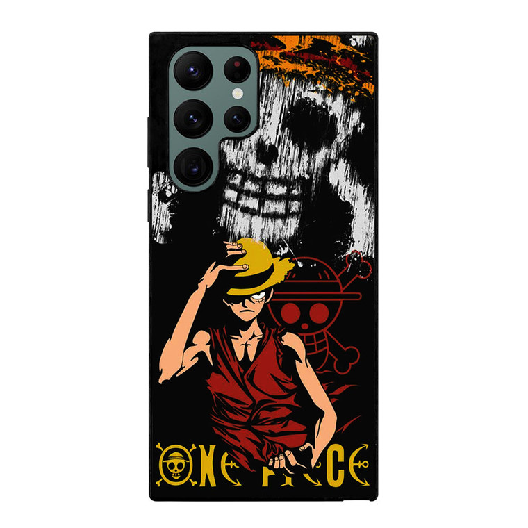 LUFFY STRAW HAT ONE PIECE Samsung Galaxy S22 Ultra Case Cover