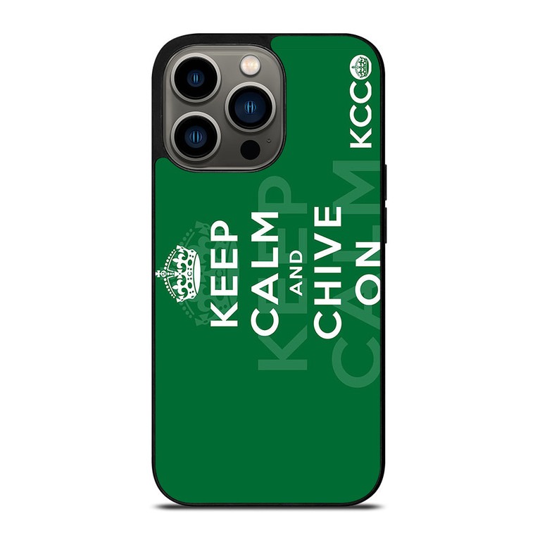 KEEP CALM AND CHIVE ON 2 iPhone 13 Pro Case Cover