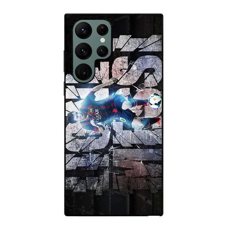 LIONEL MESSI BARCA 2 Samsung Galaxy S22 Ultra Case Cover
