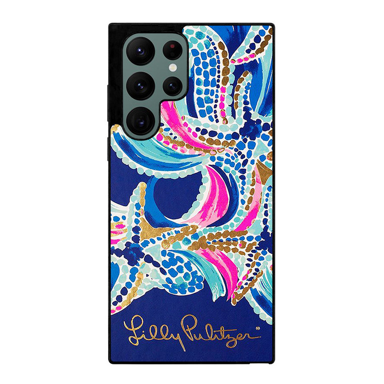 LILLY PULITZER OCEAN JEWELS Samsung Galaxy S22 Ultra Case Cover
