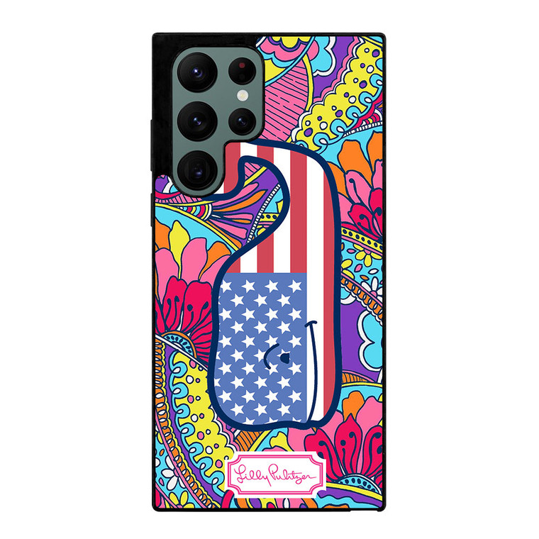 LILLY PULITZER 1 Samsung Galaxy S22 Ultra Case Cover