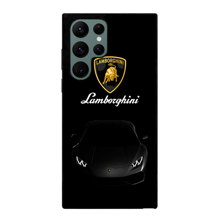 LAMBORGHINI BLACK Samsung Galaxy S22 Ultra Case Cover