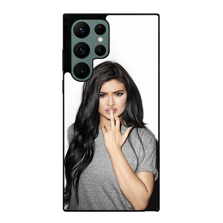 KYLIE JENNER MIDDLE FINGER Samsung Galaxy S22 Ultra Case Cover