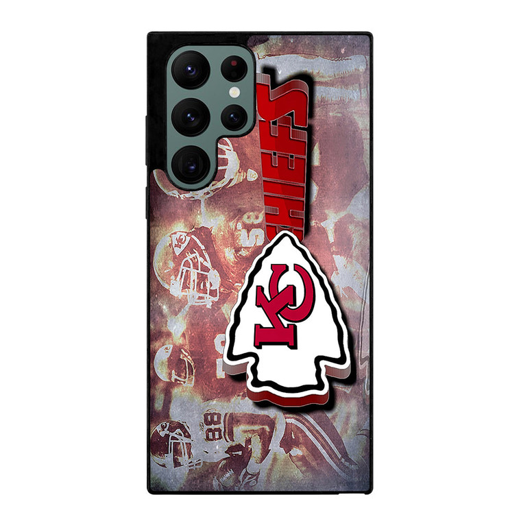 KANSAS CITY CHIEFS 1 Samsung Galaxy S22 Ultra Case Cover