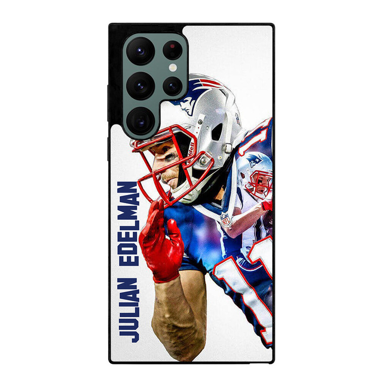 JULIAN EDELMAN PATRIOTS WIDE Samsung Galaxy S22 Ultra Case Cover