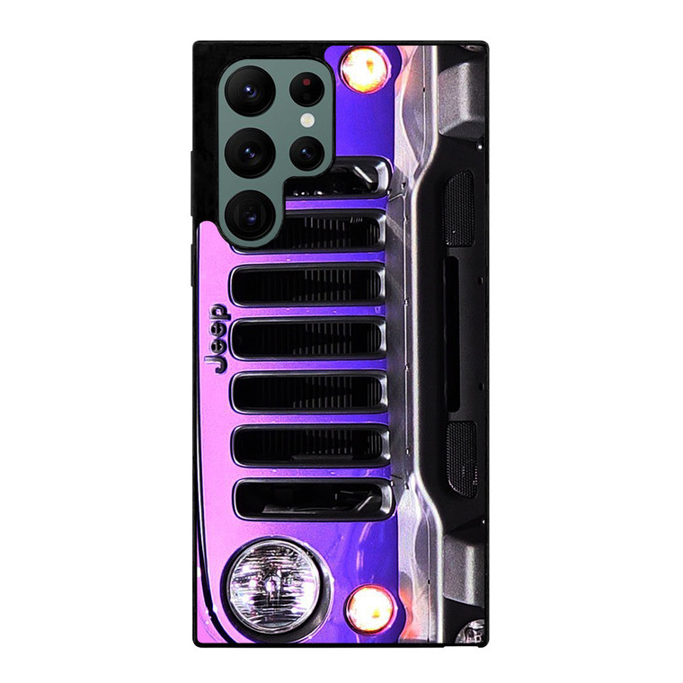 JEEP WRANGLER PURPLE Samsung Galaxy S22 Ultra Case Cover JEEP WRANGLER PURPLE Samsung Galaxy S22 Ultra Case Cover