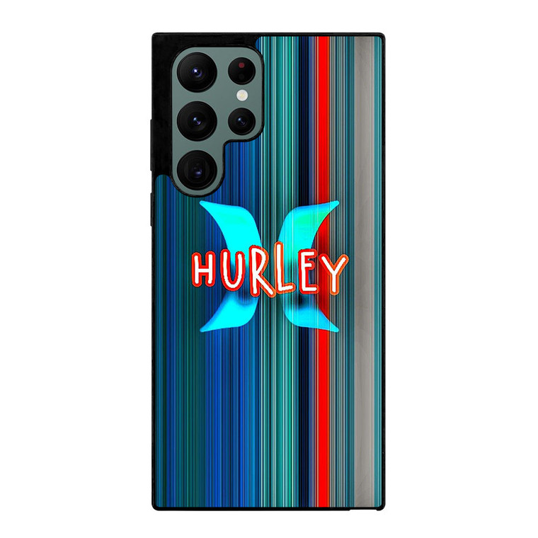HURLEY STRIPE LOGO Samsung Galaxy S22 Ultra Case Cover