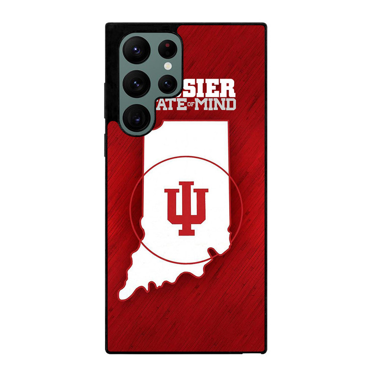 HOOSIER STATE OF MIND INDIANA BASKETBALL LOGO Samsung Galaxy S22 Ultra Case Cover