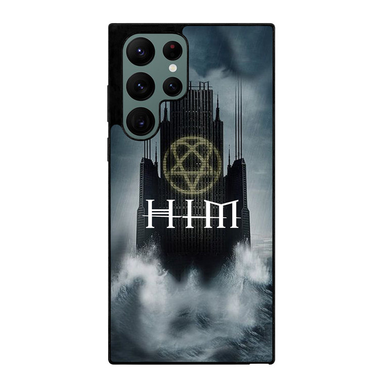 HIM BAND LOGO Samsung Galaxy S22 Ultra Case Cover