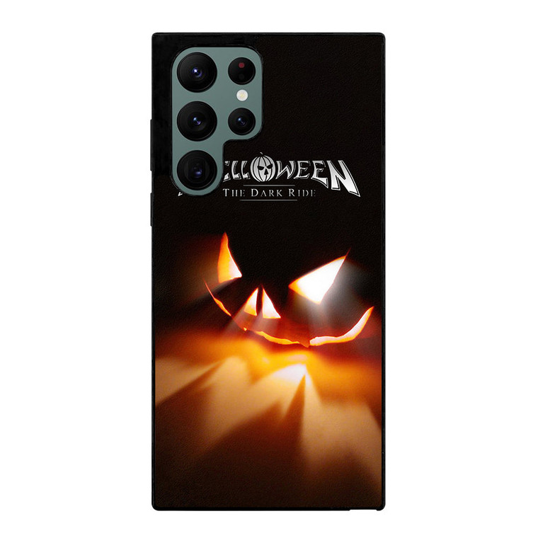 HELLOWEEN BAND THE DARK RIDE LOGO Samsung Galaxy S22 Ultra Case Cover