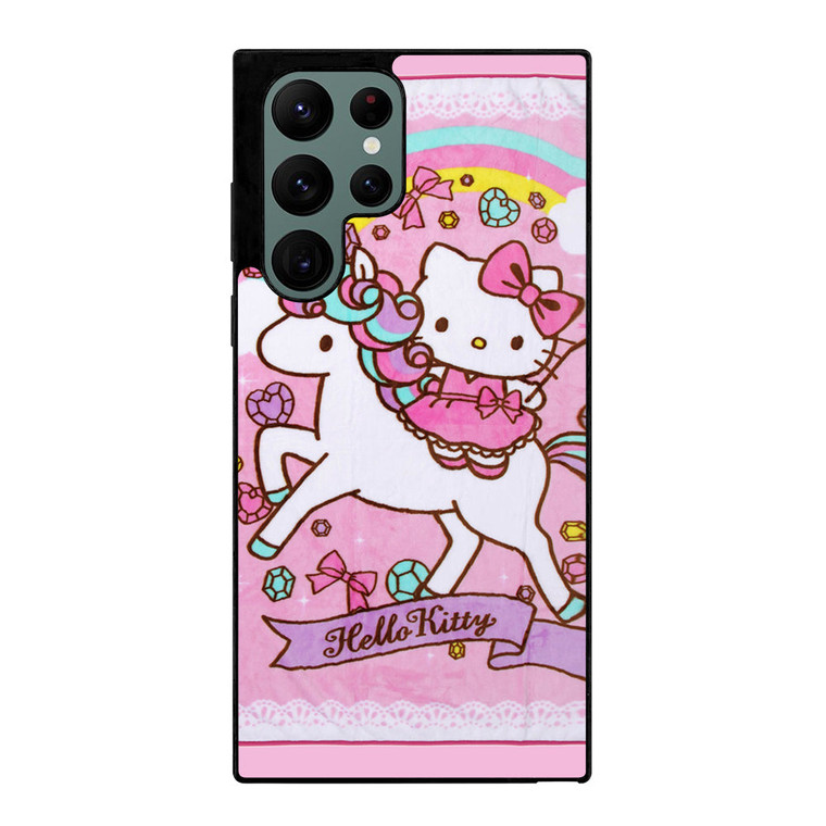 HELLO KITTY UNICORN Samsung Galaxy S22 Ultra Case Cover