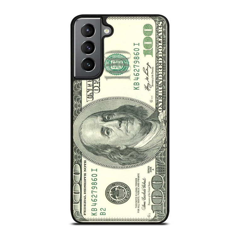 $100 DOLLAR BILL MONEY Samsung Galaxy S21 Plus Case Cover