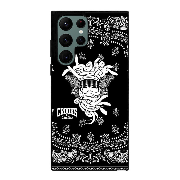 CROOKS AND CASTLES STYLE Samsung Galaxy S22 Ultra Case Cover