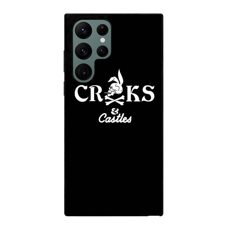 CROOKS AND CASTLES SKULL Samsung Galaxy S22 Ultra Case Cover