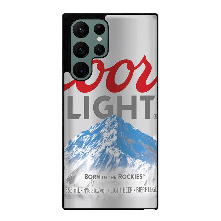 COORS LIGHT BEER 2 Samsung Galaxy S22 Ultra Case Cover