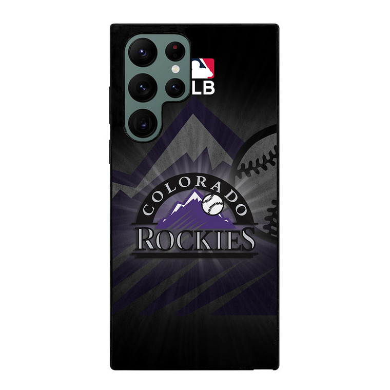 COLORADO ROCKIES BASEBALL LOGO Samsung Galaxy S22 Ultra Case Cover