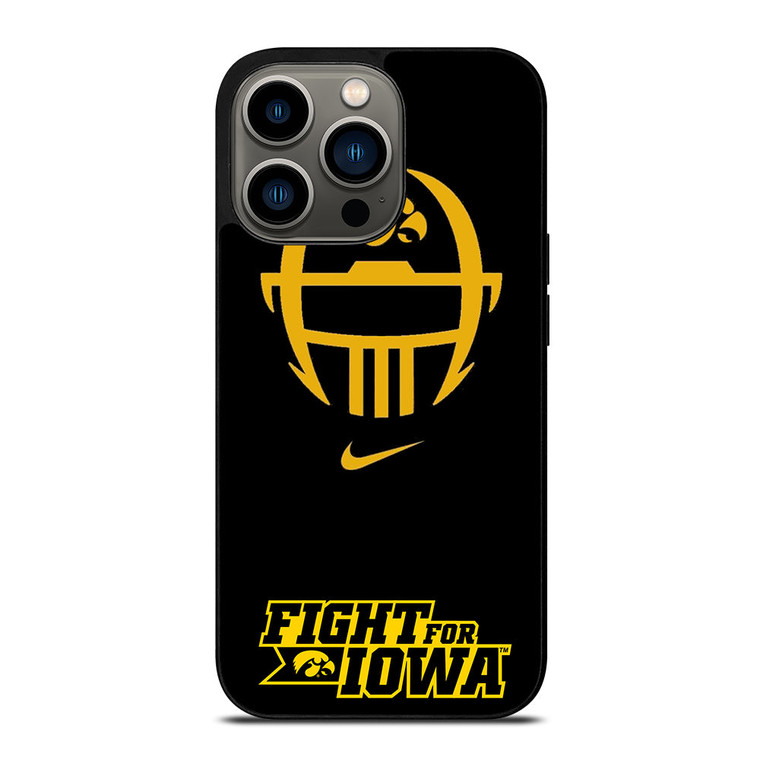 IOWA HAWKEYES FIGHT FOR iPhone 13 Pro Case Cover