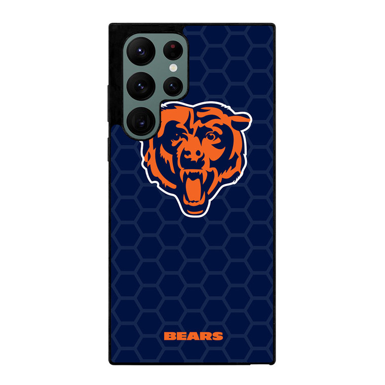 CHICAGO BEARS HEXAGON LOGO Samsung Galaxy S22 Ultra Case Cover