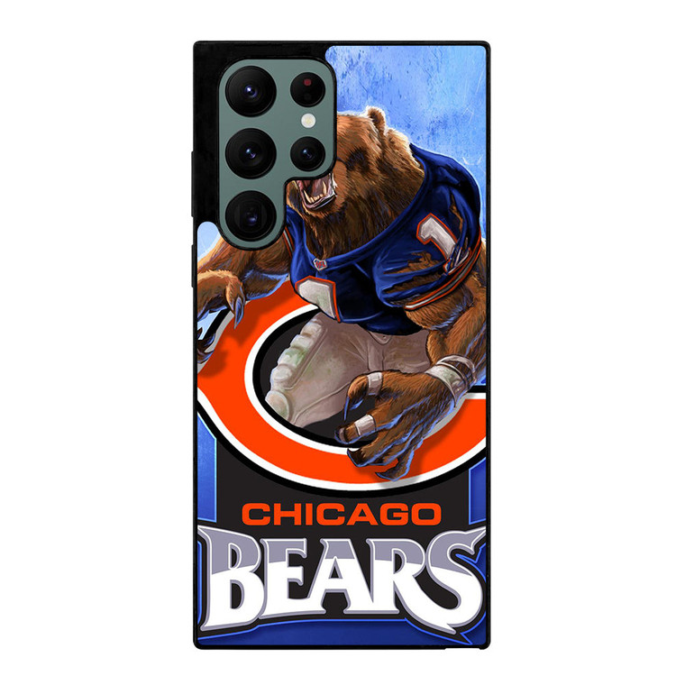 CHICAGO BEARS DA BEARS Samsung Galaxy S22 Ultra Case Cover