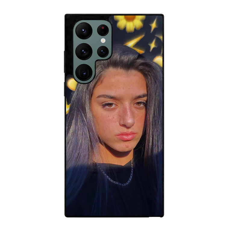 CHARLI D'AMELIO FACE Samsung Galaxy S22 Ultra Case Cover