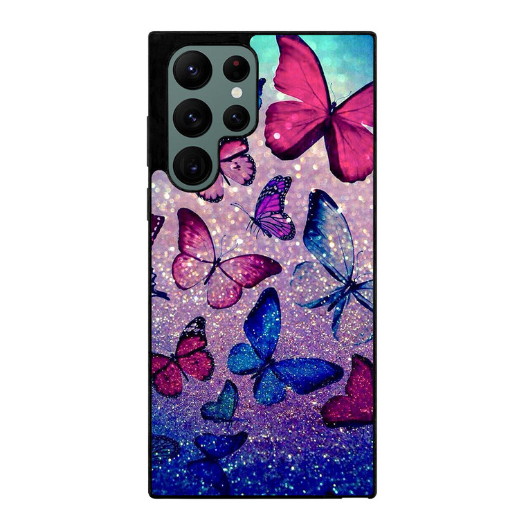 BUTTERFLY SPARKLE 1 Samsung Galaxy S22 Ultra Case Cover