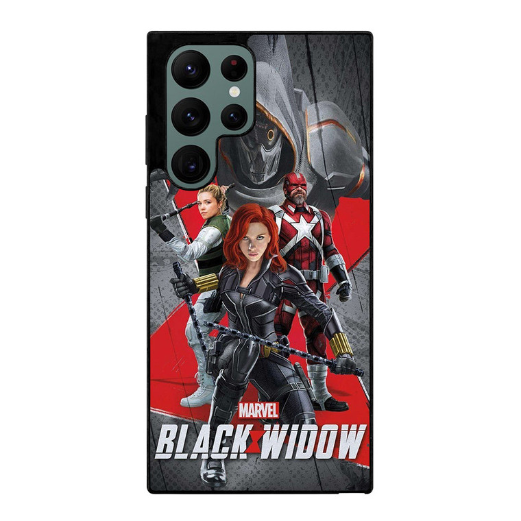 BLACK WIDOW AVENGERS HERO Samsung Galaxy S22 Ultra Case Cover