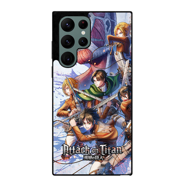 ATTACK ON TITAN CHARACTER 2 Samsung Galaxy S22 Ultra Case Cover