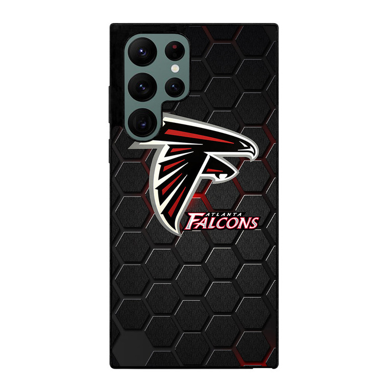 ATLANTA FALCONS HEXAGON Samsung Galaxy S22 Ultra Case Cover