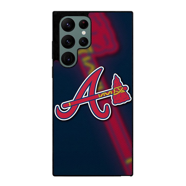 ATLANTA BRAVES COOL LOGO Samsung Galaxy S22 Ultra Case Cover