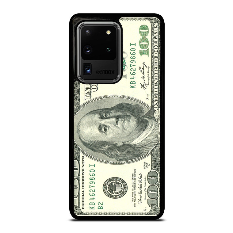$100 DOLLAR BILL MONEY Samsung Galaxy S20 Ultra Case Cover
