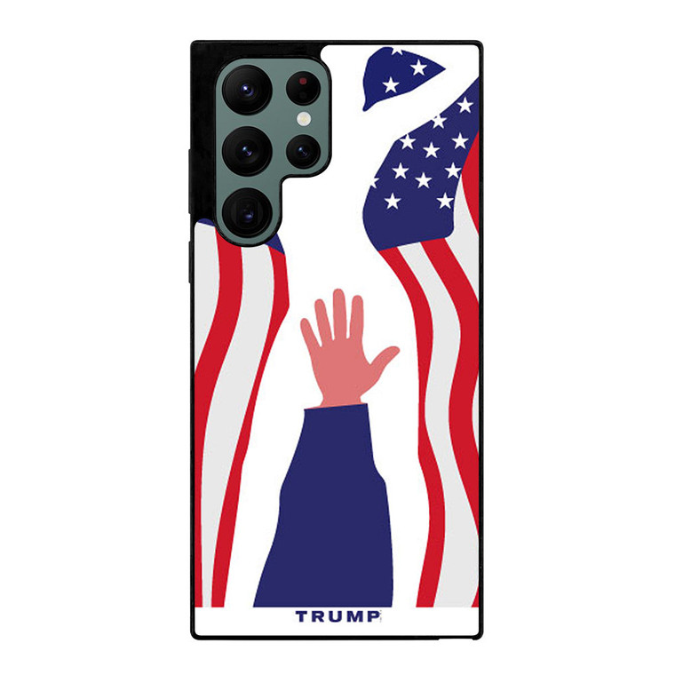 AMERICAN TRUMP GIRL Samsung Galaxy S22 Ultra Case Cover