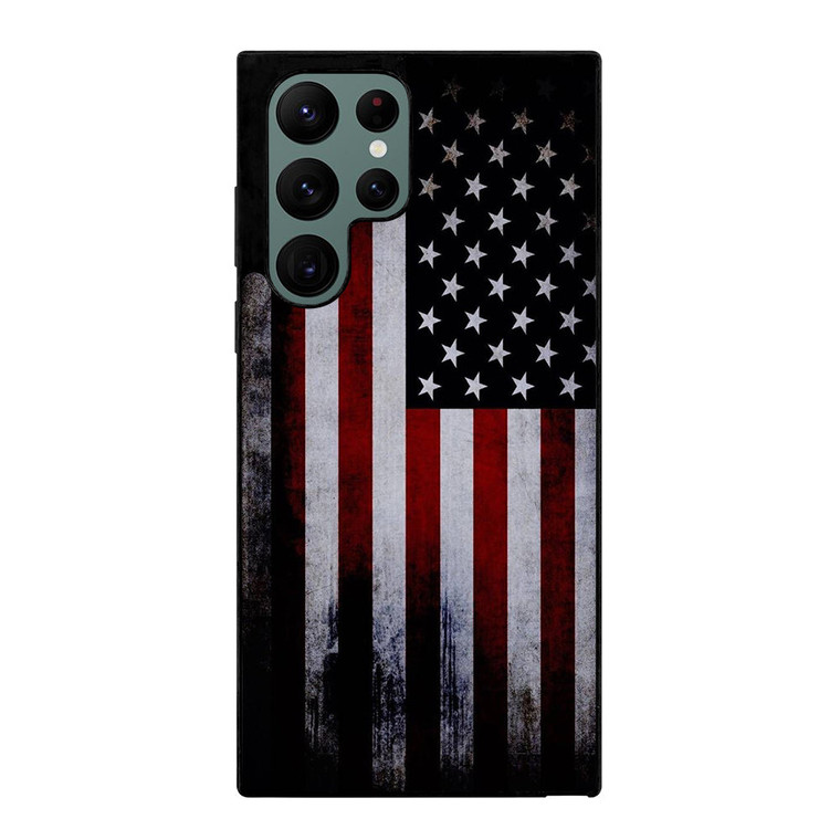 AMERICAN FLAG ART Samsung Galaxy S22 Ultra Case Cover