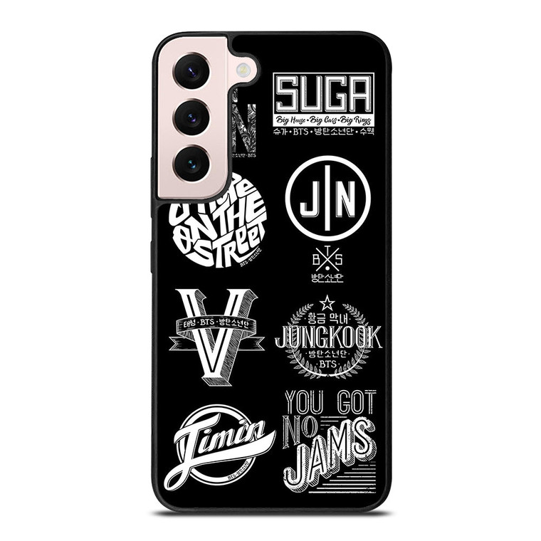 BANGTAN BOYS BTS KPOP LOGO Samsung Galaxy S22 Plus Case Cover