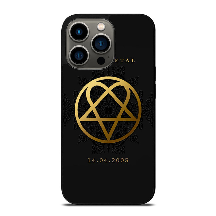 HIM BAND GOLD LOGO iPhone 13 Pro Case Cover