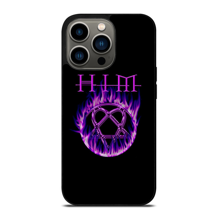 HIM BAND FLAME LOGO iPhone 13 Pro Case Cover