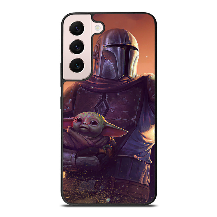 BABY YODA AND THE MANDALORIAN 1 Samsung Galaxy S22 Plus Case Cover