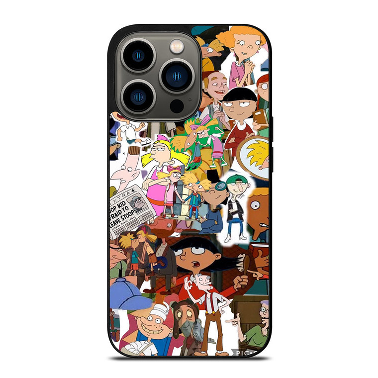 HEY ARNOLD COLLAGE iPhone 13 Pro Case Cover