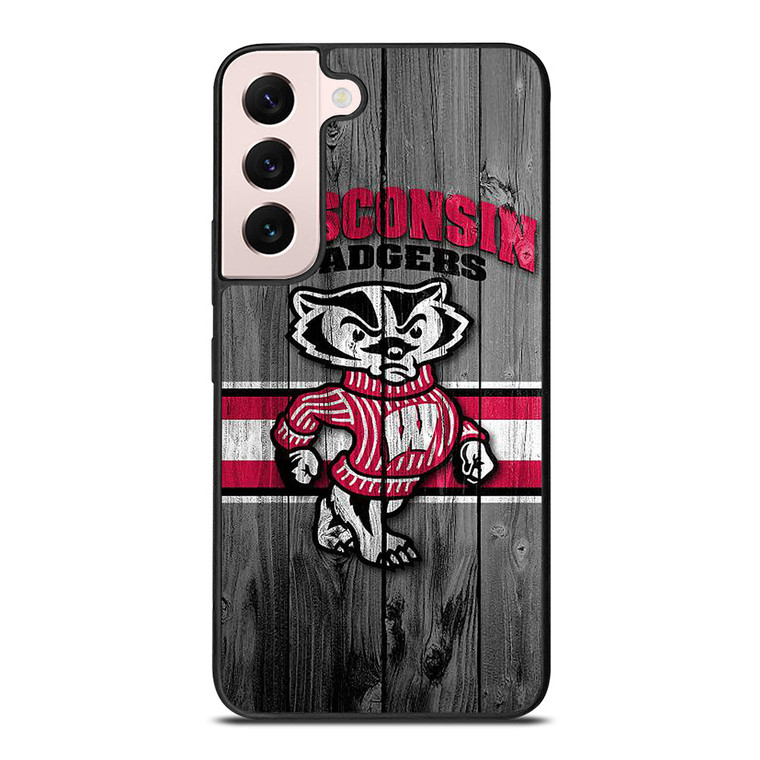 WISCONSIN BADGERS LOGO Samsung Galaxy S22 Plus Case Cover