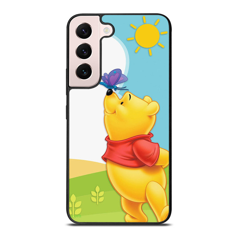 WINNIE THE POOH BUTTERFLY Samsung Galaxy S22 Plus Case Cover