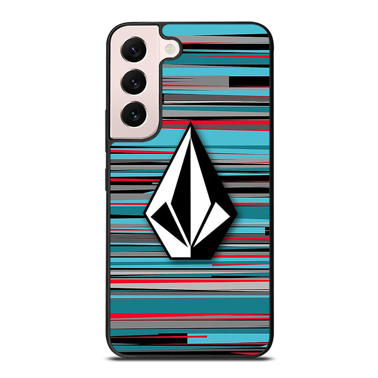 VOLCOM STRIPE LOGO Samsung Galaxy S22 Plus Case Cover