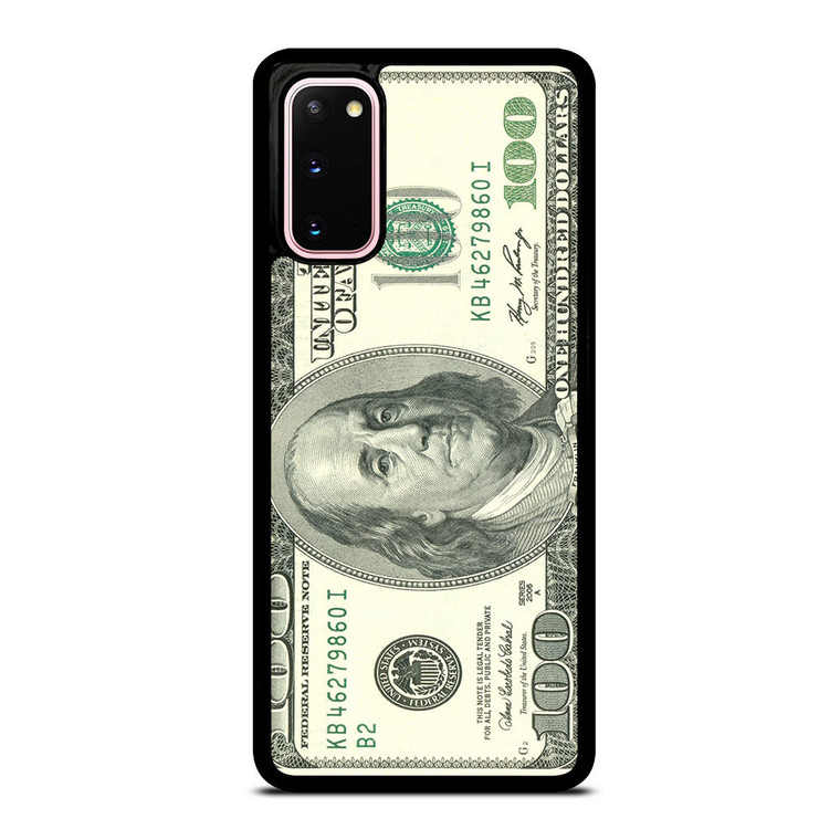 $100 DOLLAR BILL MONEY Samsung Galaxy S20 Case Cover